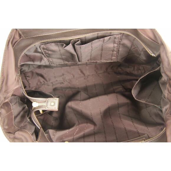 Marc Jacobs by Brown Preppy Nylon Eliz-a-baby Tote bag Shopper Logo - Picture 10 of 10